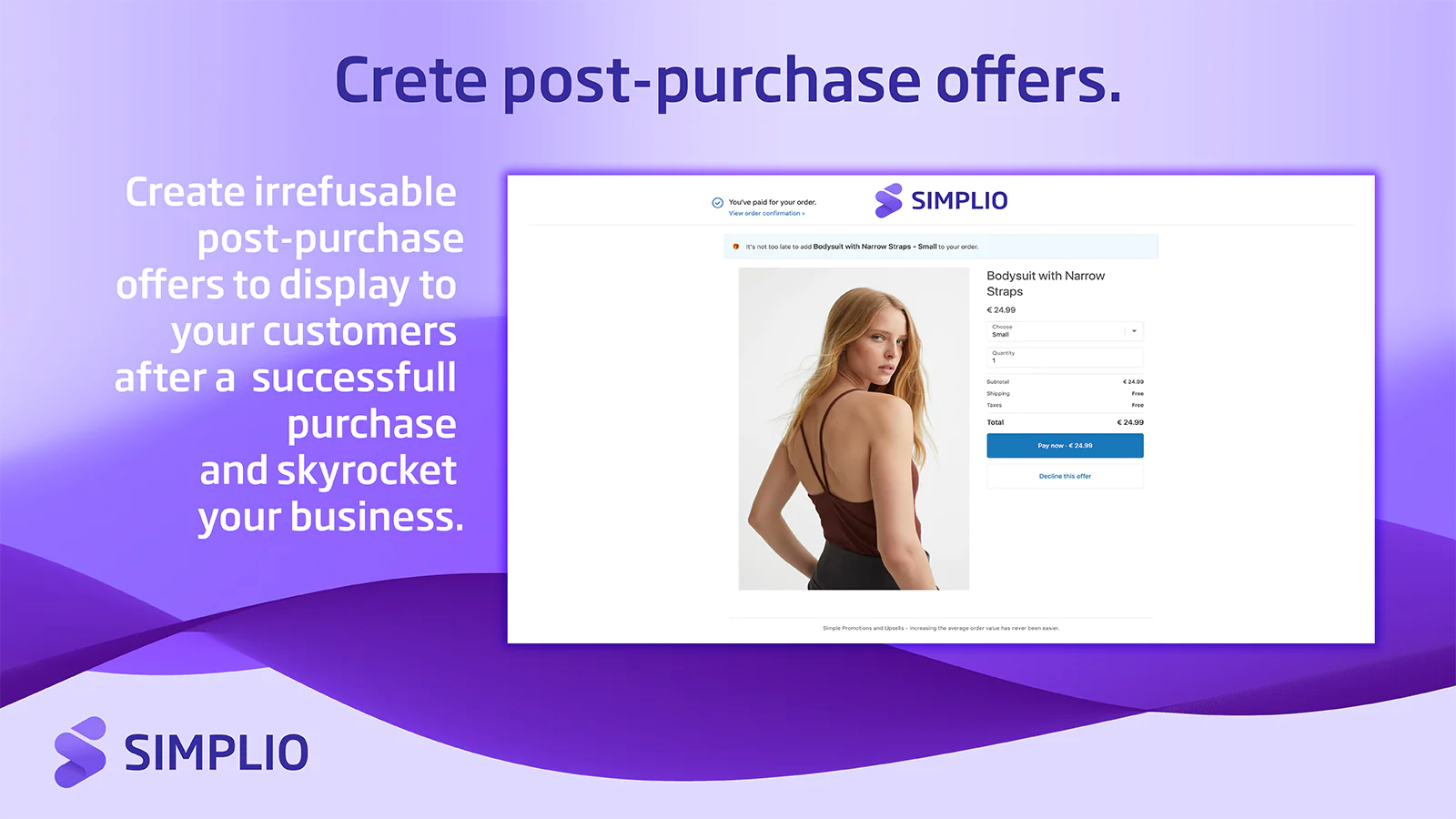 Shopify Post Purchase Offers